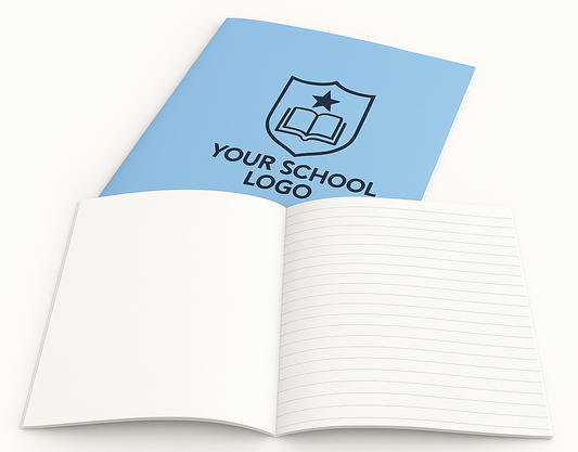 A4 Exercise Book - Split Blank & Lined