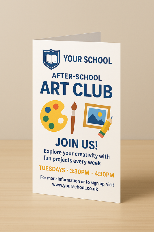 Personalised Folded Leaflets