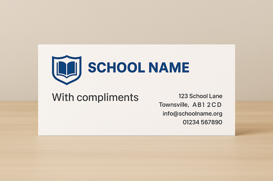 Personalised DL Compliment Slips