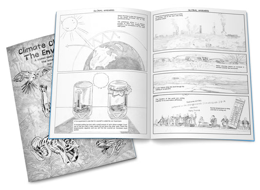 Climate Change & The Environment Activity Comic (10 Pack)