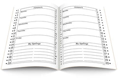 Infant Homework Diary - Stock