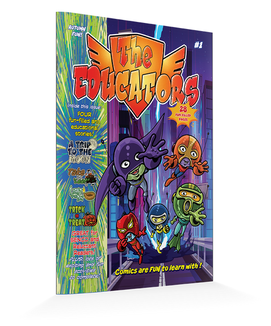 The Educators - Pack of Comics - 5 Per Pack