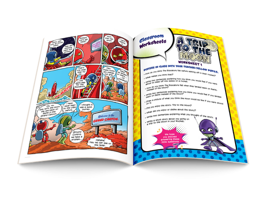 The Educators - Pack of Comics - 5 Per Pack