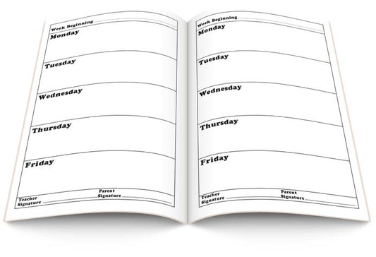 Junior Homework Diary - Stock