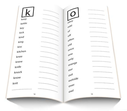 My Spelling Books - Stock