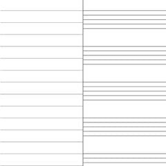 Music Book - Stock